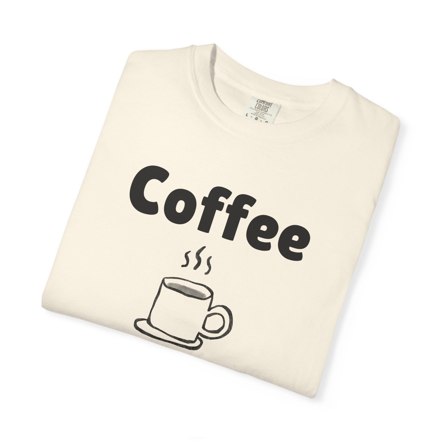 Unisex Coffee Humor T-Shirt - "Coffee like drugs but legal"