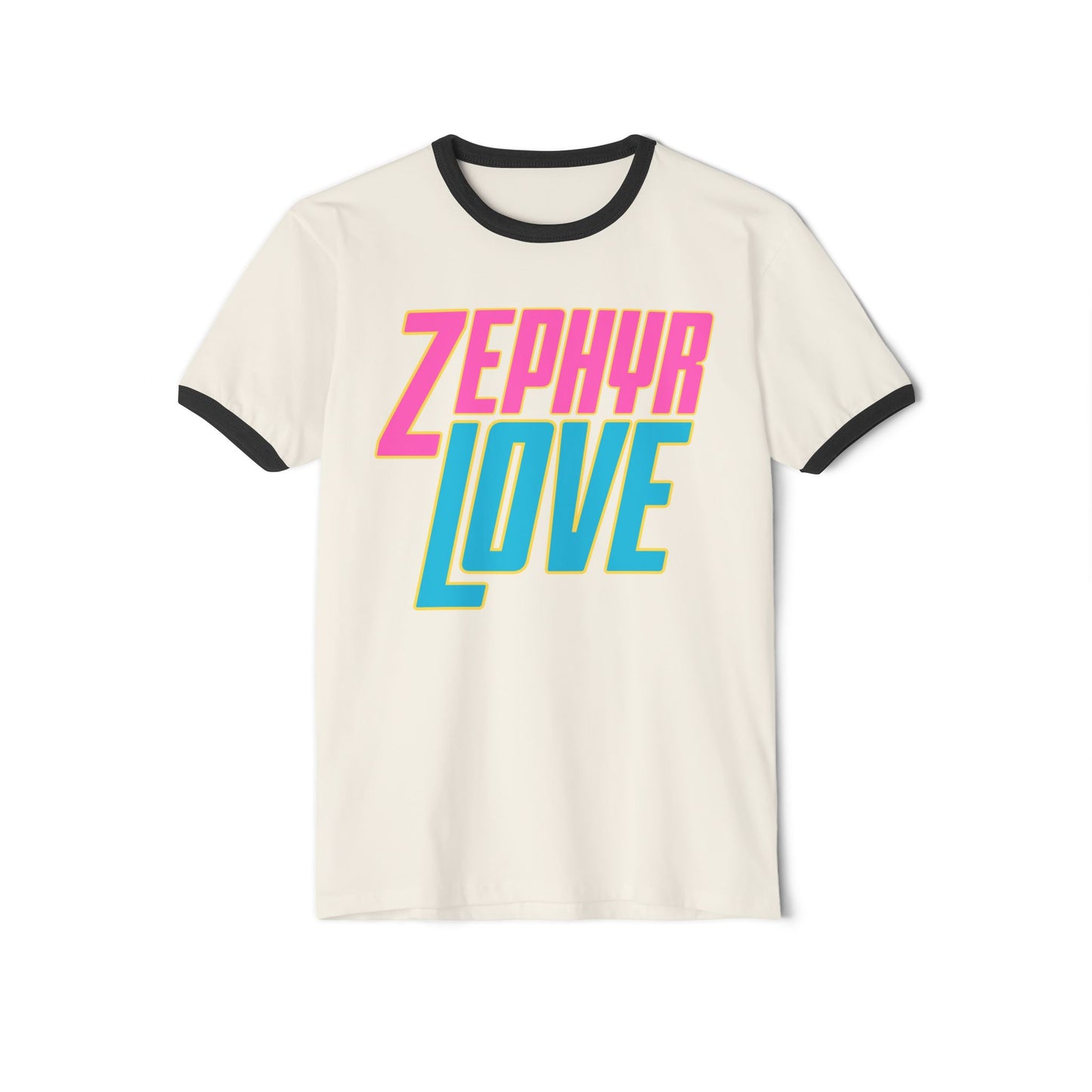 Zephyr Love Ringer T-Shirt for Casual Vibes